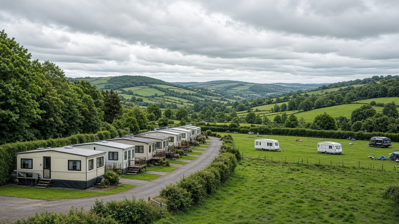 Kings Down Tail near Sidmouth: plans for 59 static bases and a spa
