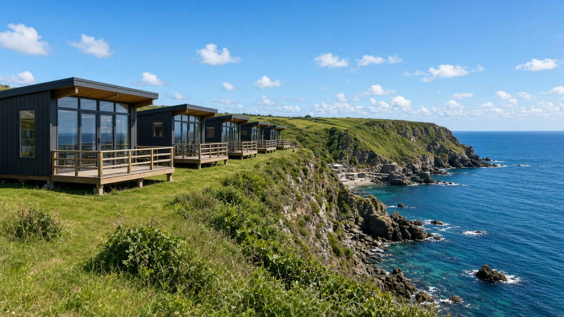 Ocean Fields at Seaview Holiday Park: Founders' Edition Lodges Launch Near Gorran Haven